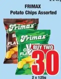 Boxer Frimax Potato Chips Assorted offer
