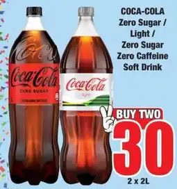 Boxer Coca-Cola Zero Sugar / Light / Zero Sugar Zero Caffeine Soft Drink offer
