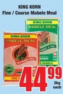 Boxer King Korn Mabele Meal offer