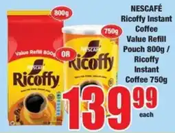 Boxer NESCAFÉ Ricoffy Instant Coffee offer
