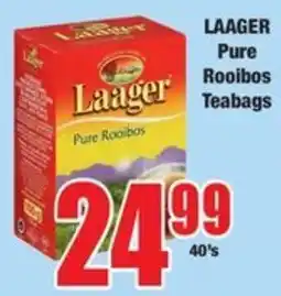 Boxer Laager Pure Rooibos Teabags offer