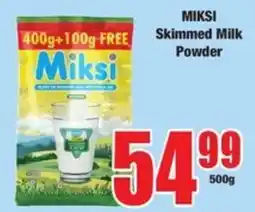Boxer MIKSI Skimmed Milk Powder offer