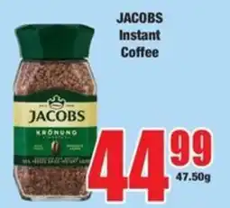 Boxer Jacobs Instant Coffee offer
