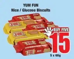 Boxer YUM FUN Nice / Glucose Biscuits offer