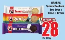 Boxer Bakers Tennis Doubles Zoo Zoos / Choc O Break offer