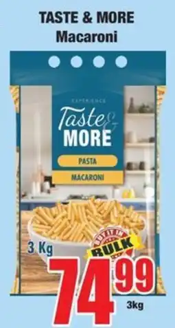 Boxer Taste & More Macaroni offer