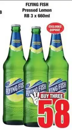 Boxer Flying Fish Pressed Lemon offer
