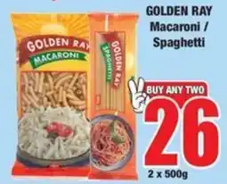 Boxer Golden Ray Macaroni / Spaghetti offer