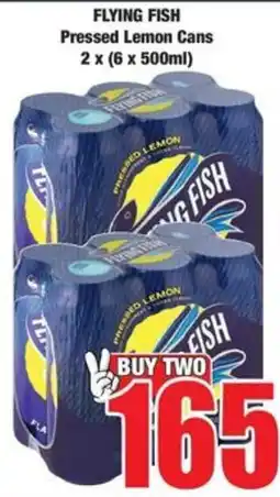 Boxer Flying Fish Pressed Lemon Cans offer
