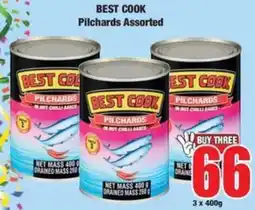 Boxer BEST COOK Pilchards Assorted offer