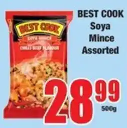 Boxer BEST COOK Soya Mince Assorted offer