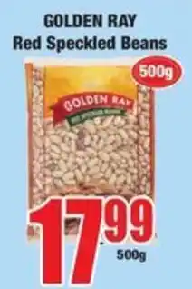 Boxer Golden Ray Red Speckled Beans offer