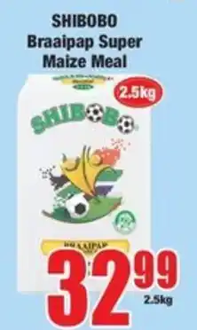 Boxer SHIBOBO Braaipap Super Maize Meal offer