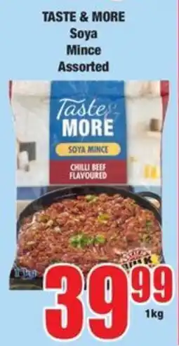 Boxer Taste & More Soya Mince Assorted offer