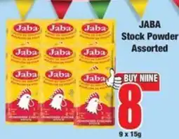Boxer JABA Stock Powder Assorted offer