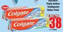 Boxer Colgate Triple Action Toothpaste offer
