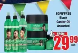 Boxer SOFN'FREE Black Castor Oil Assorted offer