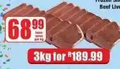 Boxer Beef liver offer