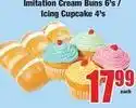 Boxer Imitation cream buns 6's / icing cupcake 4's offer