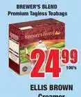 Boxer Ellis brown - premium tagless teabags offer