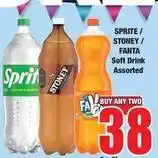 Boxer Stoney - soft drink offer