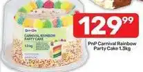Pick n Pay Rainbow - carnival party cake offer