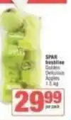 Spar Spar - golden delicious apples offer