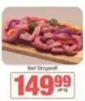 Spar Beef stroganoff offer