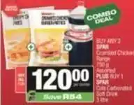 Spar Spar - crumbed chicken burgers & cola carbonated soft drink offer