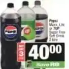 Spar Pepsi - sugar free soft drink offer