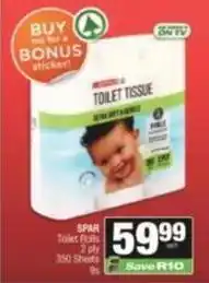 Spar - toilet rolls