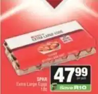 SuperSpar Spar - extra large eggs offer