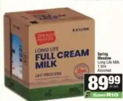 SuperSpar Full cream milk offer