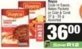 SuperSpar Royco - cook-in sauce bakes packets or coat & cook offer