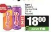 SuperSpar Bos - sparkling glucose drink offer