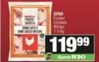 SuperSpar Spar - frozen chicken wings offer