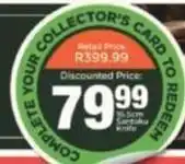 SuperSpar Santoku knife offer