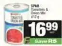 SuperSpar Spar - tomatoes & onion mix offer