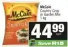 SuperSpar Mccain - country crop or garden mix offer