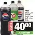 SuperSpar Pepsi - sugar free soft drink offer