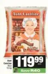 SuperSpar Aunt caroline - rice offer