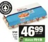 SuperSpar Spar - large eggs offer
