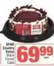 SuperSpar Spar - country value black forest cake offer