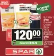 SuperSpar Spar - crumbed chicken range offer