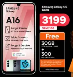 PEP Samsung - galaxy a16 offer
