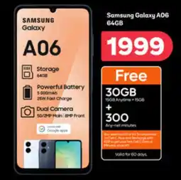 PEP Samsung - galaxy a06 offer