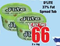 Boxer D'Lite 37% Fat Spread Tub offer
