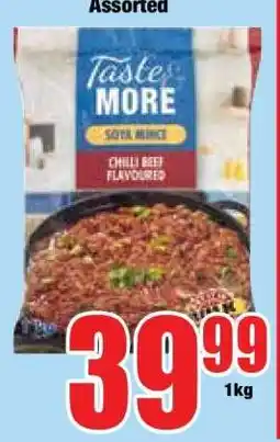Boxer Taste More Soya Mince Chilli Beef Flavoured offer