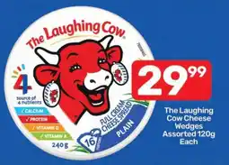 Pick n Pay The Laughing Cow Cheese Wedges Assorted 120g Each offer