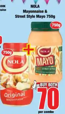 Boxer NOLA Mayonnaise & Street Style Mayo 750g offer